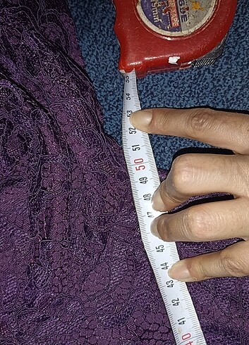 Dantel detay tesettür abiye elbise - Görsel 6