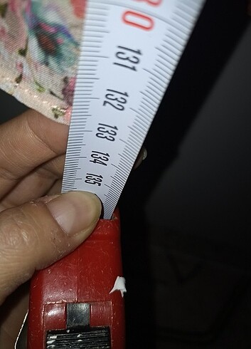 Uzun tesettür şifon elbise  - Görsel 6