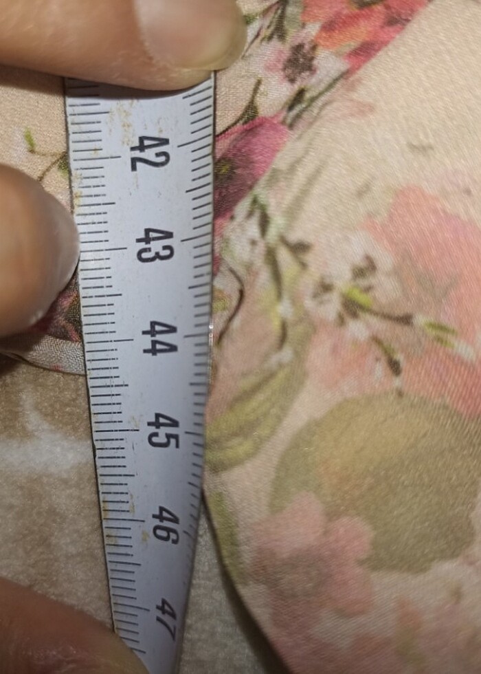 Uzun tesettür şifon elbise  - Görsel 5