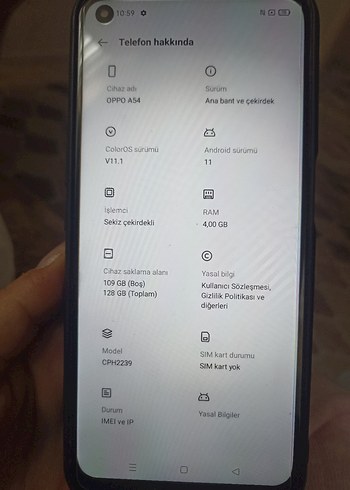 Oppo a54 telefon - Görsel 9