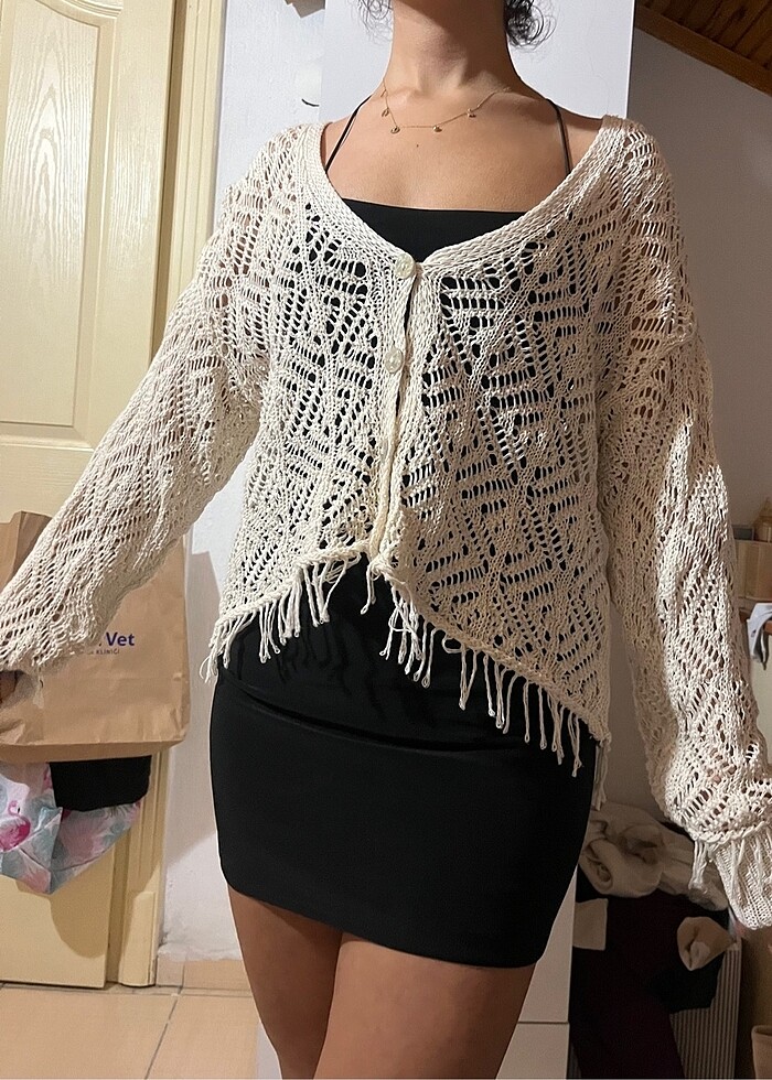 Örgü hırka - Görsel 5