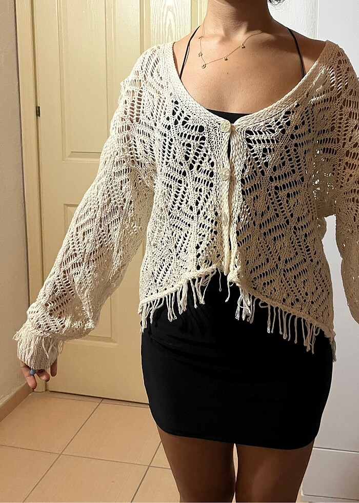 Örgü hırka - Görsel 4