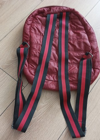 Beden bordo Renk Bordo Parlak Kadın Sırt Çantası