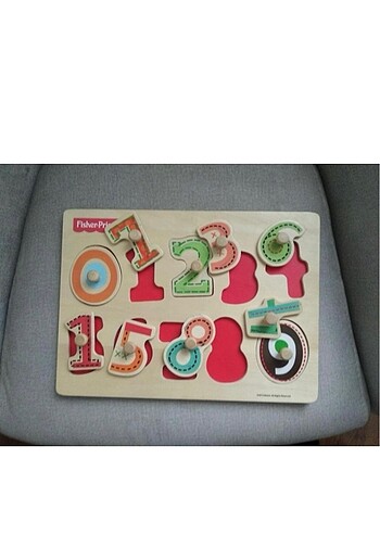 Fisher Price Ahşap Puzzle