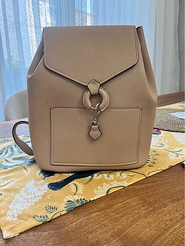 Zara Zara Pudra Rengi Sırt Çantası