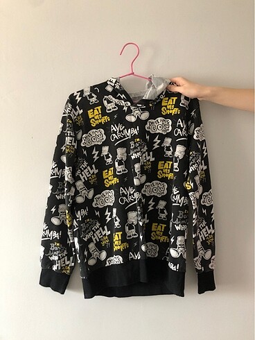 Simpsons Kapüşonlu Sweat