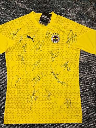 PUMA FENERBAHÇE ISLAK İMZALI ANTREMAN TSHIRT