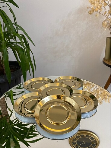 Beden Olayhome Gold Çay Tabağı Takımı