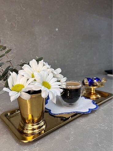 Gold Gül Kovası