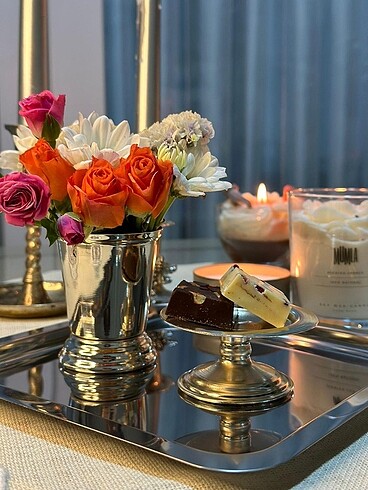 Diğer Olay Home Gümüş Gül Kovası