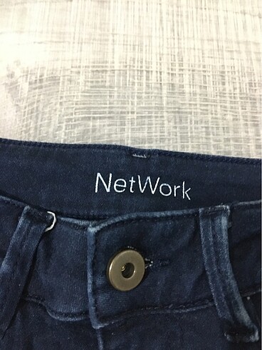 26 Beden lacivert Renk Network ispanyol paça pantolon