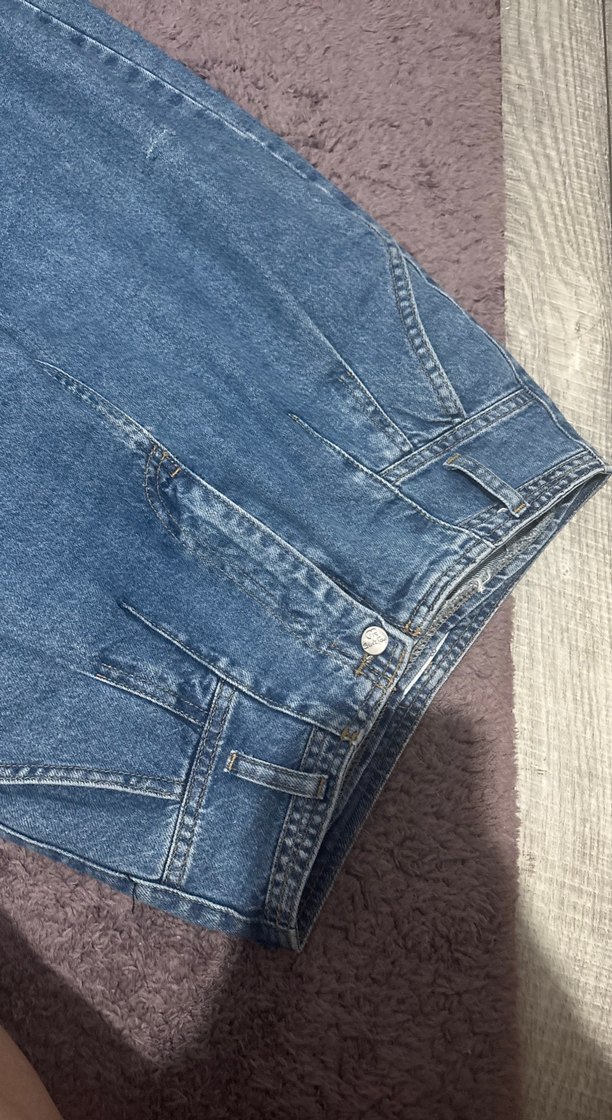 Small beden baggy mom jean - Görsel 2