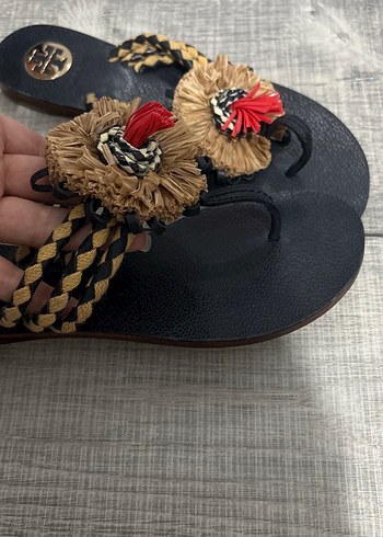 Tory Burch Püsküllü Bohem Kadın sandalet terlik - Görsel 2