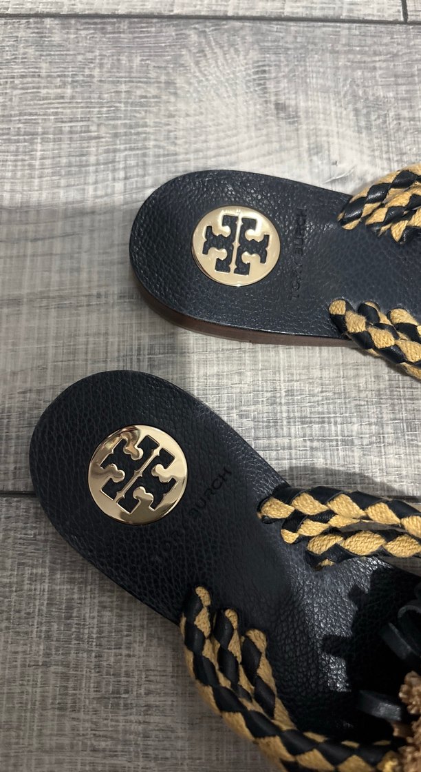 Tory Burch Püsküllü Bohem Kadın sandalet terlik - Görsel 3