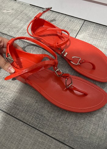 Ralph lauren turuncu Tokalı Kadın Sandalet - Görsel 2