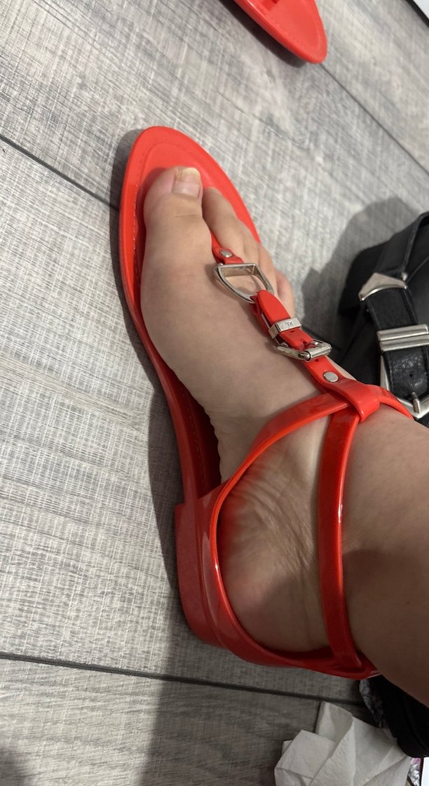 Ralph lauren turuncu Tokalı Kadın Sandalet - Görsel 4