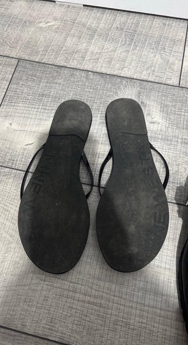 Nine west Siyah Rugan Terlik - Görsel 2