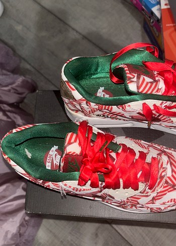 Nike Air Max yılbaşı temalı orjinal hiç giyilmedi - Görsel 3