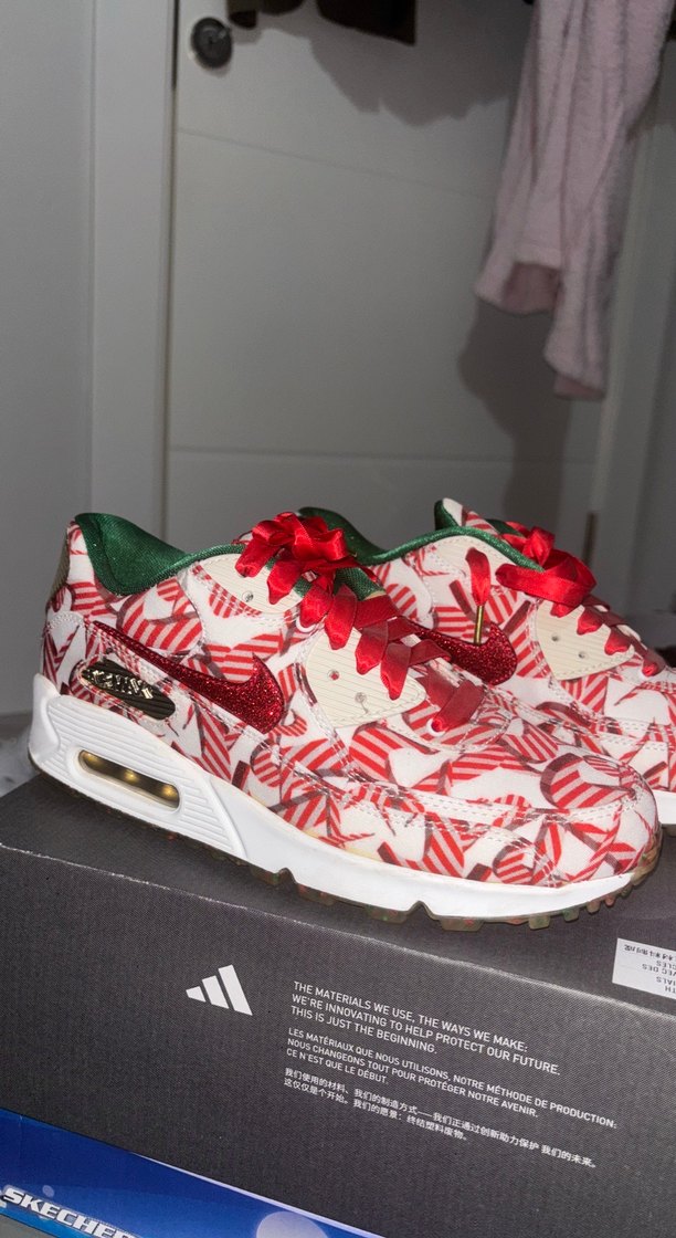 Nike Air Max yılbaşı temalı orjinal hiç giyilmedi - Görsel 2
