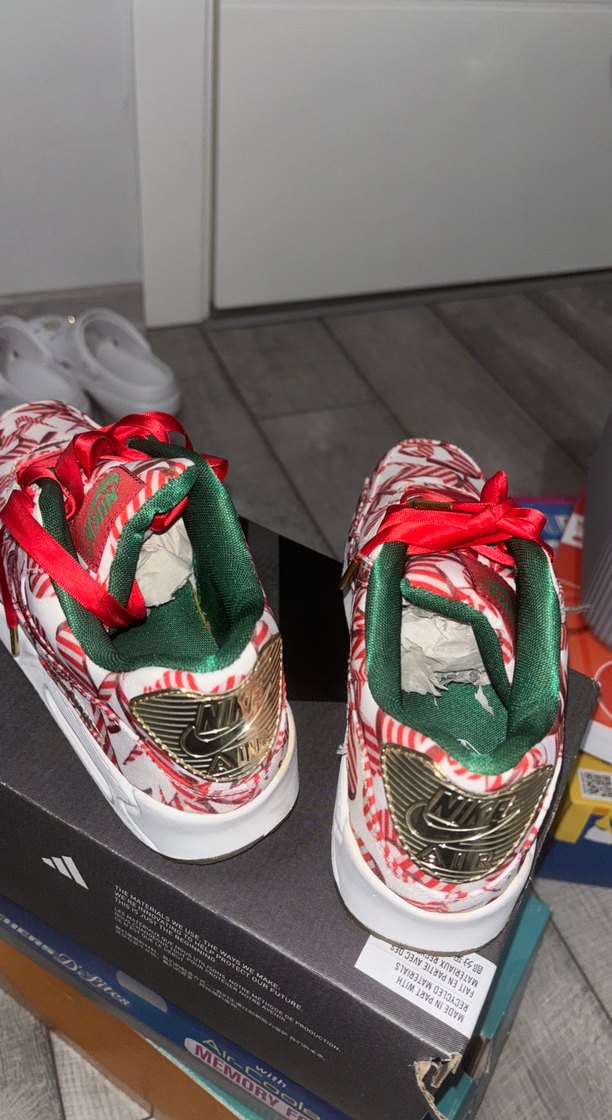 Nike Air Max yılbaşı temalı orjinal hiç giyilmedi - Görsel 4