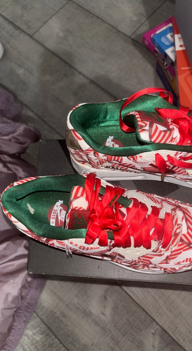 Nike Air Max yılbaşı temalı orjinal hiç giyilmedi - Görsel 3