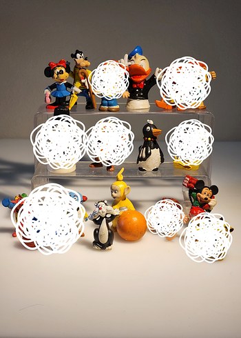 disney ve çizgi dünyası karışık figürler