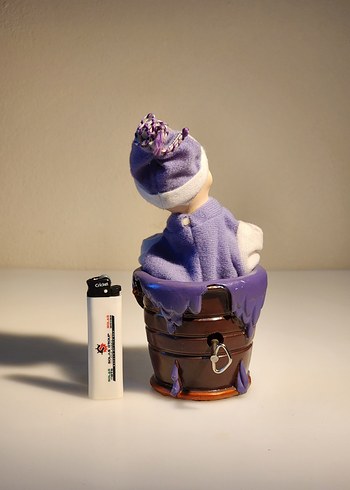 kurmalı müzikli bebek figürü - Görsel 2