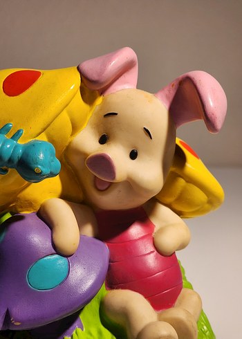 Winnie The Pooh Piglet Figürü Kumbara - Görsel 3