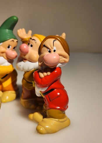 yedi cüceler figürleri tam set - Görsel 4