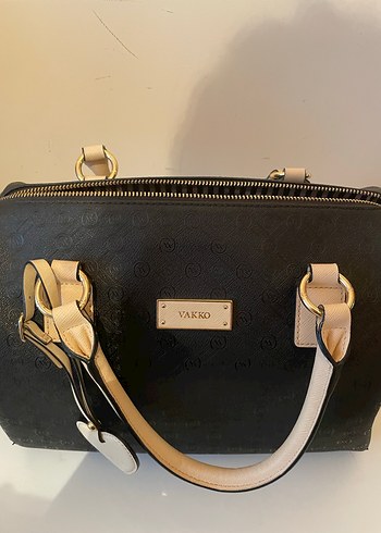 Siyah Vakko Kadın Çanta - Görsel 3