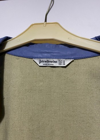 Mavi Düğmeli Uzun Kollu Kadın Gömlek - Görsel 2