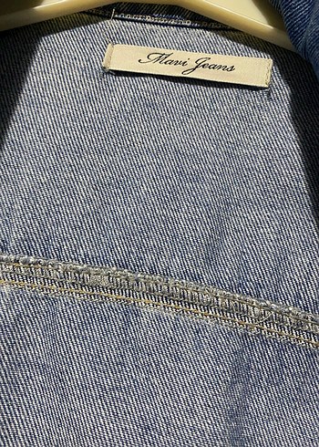 Kadın kot ceket - Görsel 2