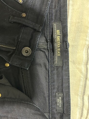 29 Beden Mavi amerika black kot pantolon