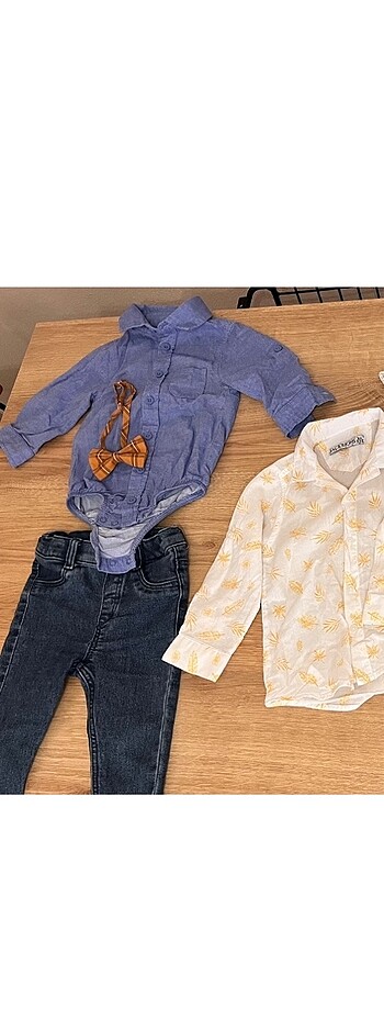 H&M 3-6-9 uyumlu erkek bebek kıyafet
