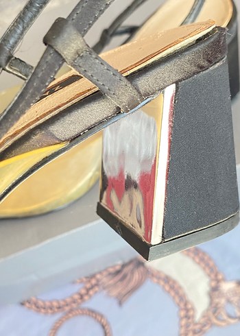 36 Beden Zara Basic Çok Renkli Kadın Topuklu Ayakkabı