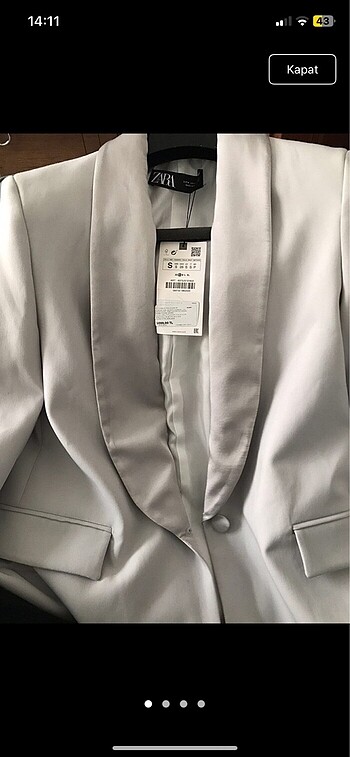 Zara ceket