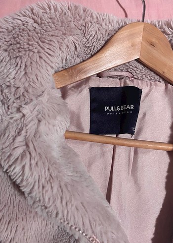 Pull bear peluş mont - Görsel 2