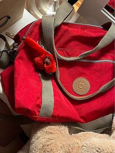 Kipling Kırmızı Kadın Omuz Cantası