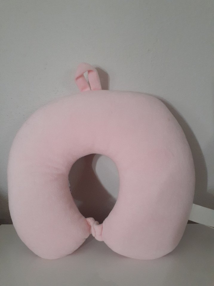 Pembe Baskılı Seyehat Yastığı - Görsel 5