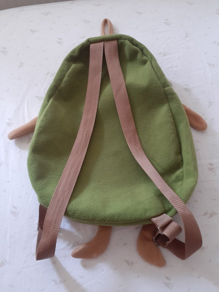 Sevimli Avokado Peluş Sırt Çantası - Görsel 2