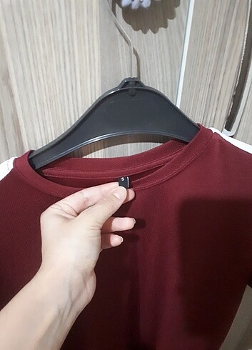 m Beden bordo Renk Tshirt