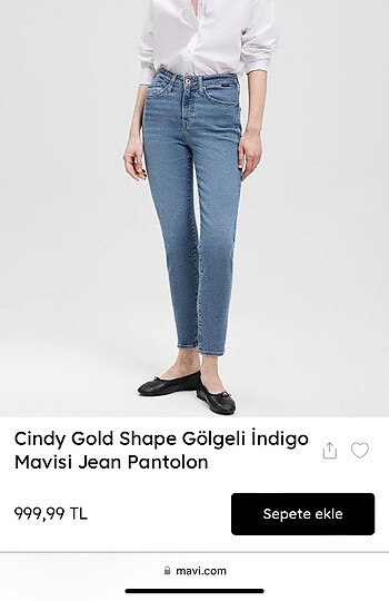 mavi jean pantolon