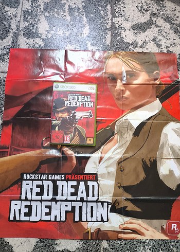 Xbox Red Dead Redemption Xbox 360 orjinal