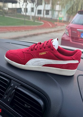 Puma Kirmizi Suet Sneaker