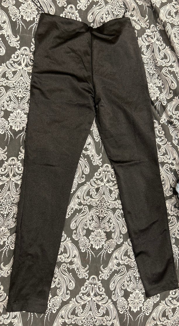 Raisa vanessa Kadın Altın Nakışlı Düğmeli Kumaş Pantolon - Görsel 4