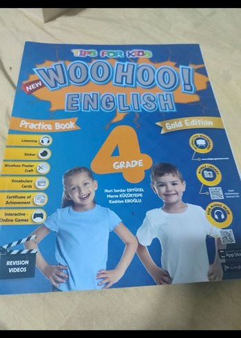 Woohoo! English 4. Sınıf Çalışma Kitabı