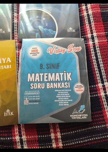 9. Sınıf Matematik, Fizik, Kimya Soru Kitapları - Görsel 2