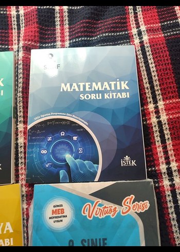 9. Sınıf Matematik, Fizik, Kimya Soru Kitapları - Görsel 5