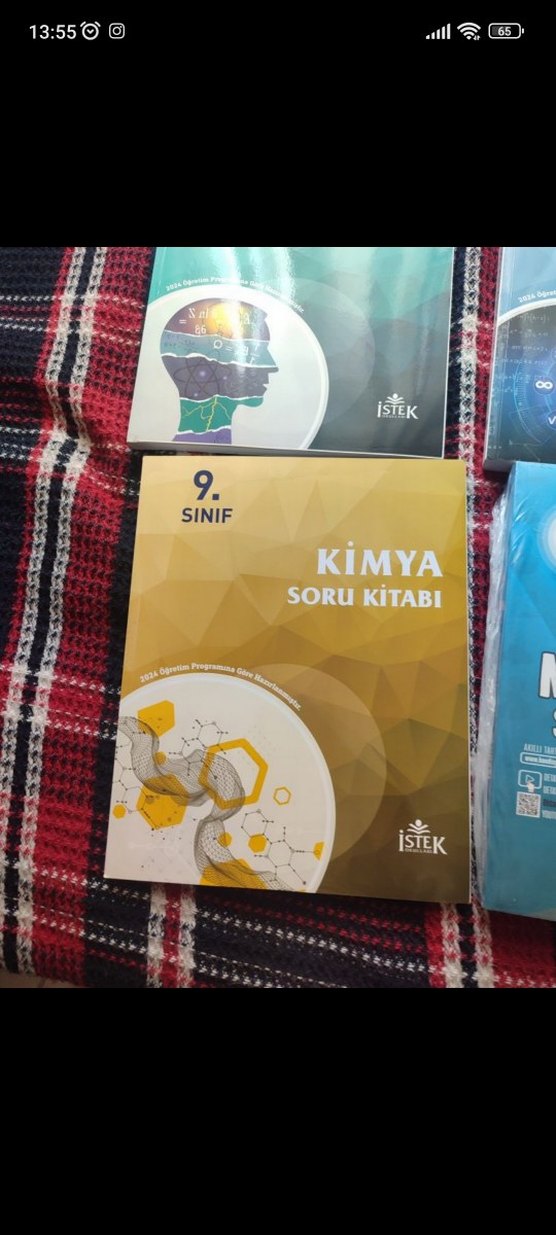 9. Sınıf Matematik, Fizik, Kimya Soru Kitapları - Görsel 3