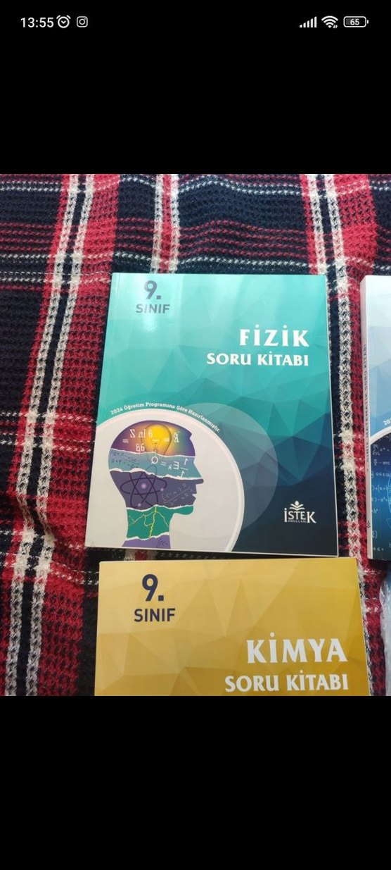9. Sınıf Matematik, Fizik, Kimya Soru Kitapları - Görsel 4